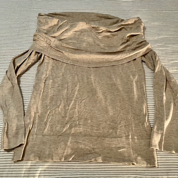 Lucky Brand Sweaters - Lucky Brand Beige Knit Top